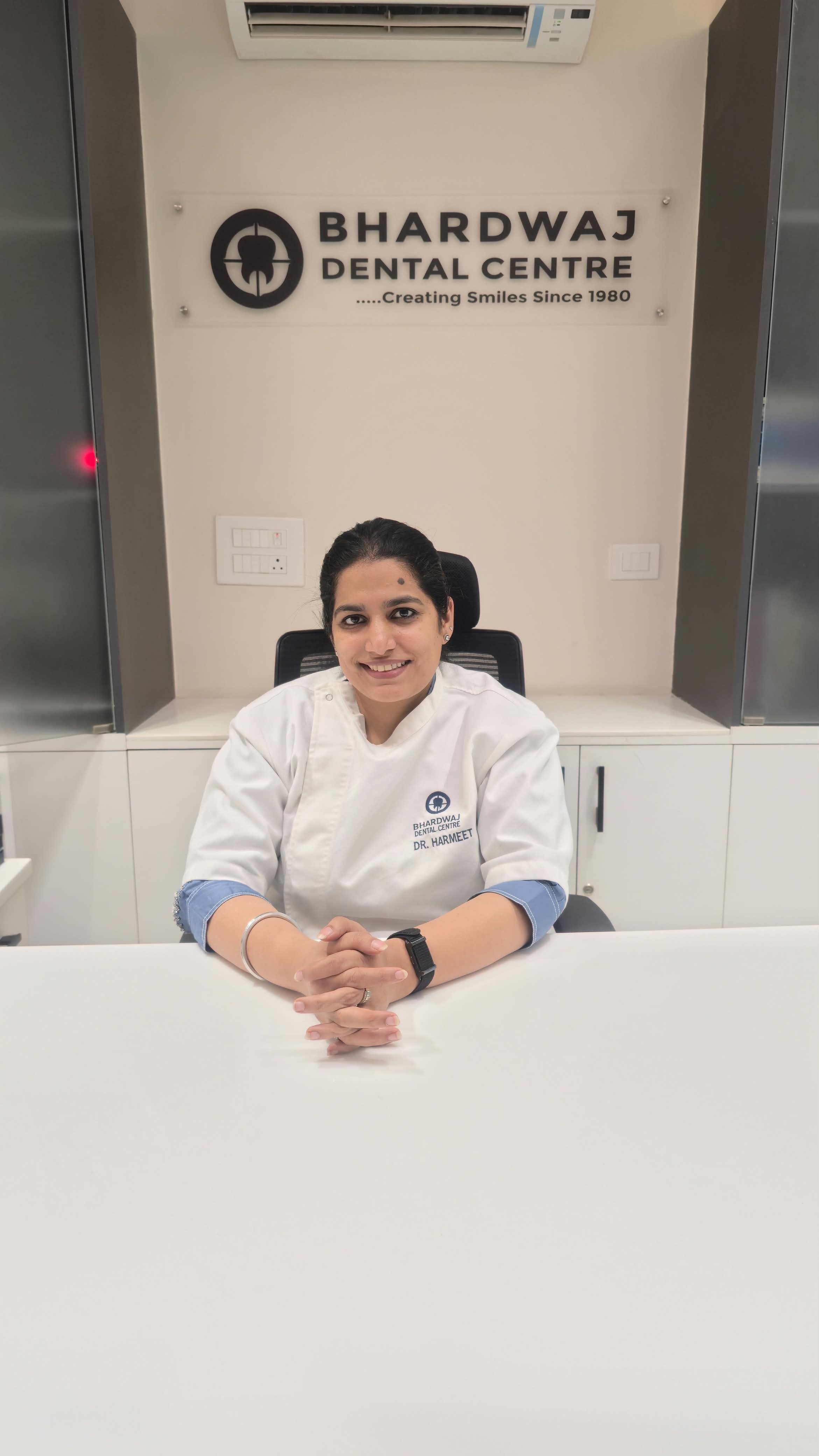 Dr. Harmeet Passi Bhardwaj at Bhardwaj Dental Centre
